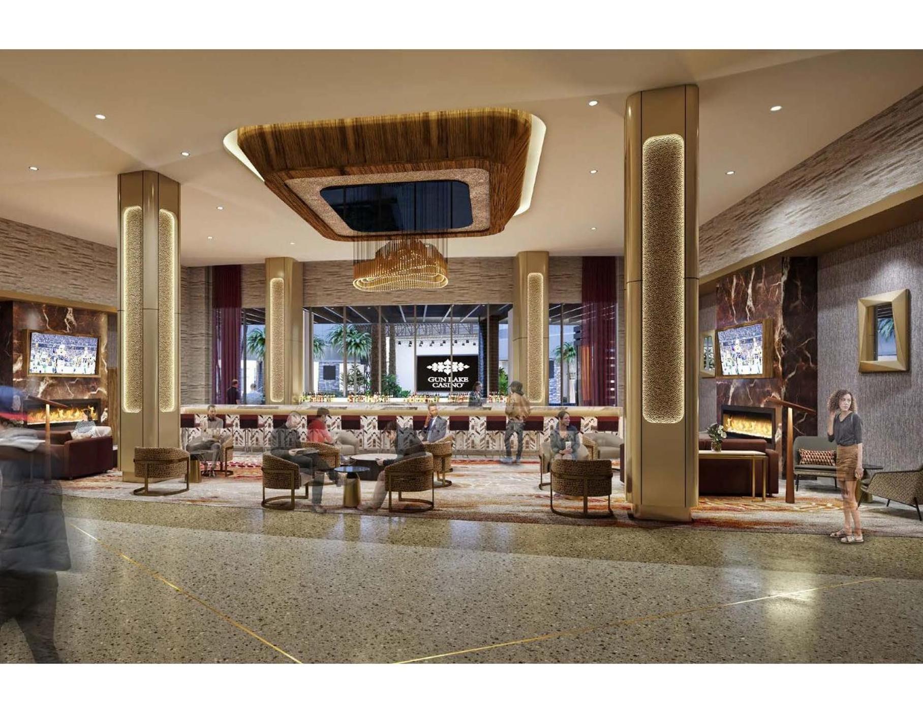 Gun Lake Casino Resort Wayland Exteriör bild